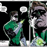 Hal Jordan is looking for planet Earth in The Green Lantern