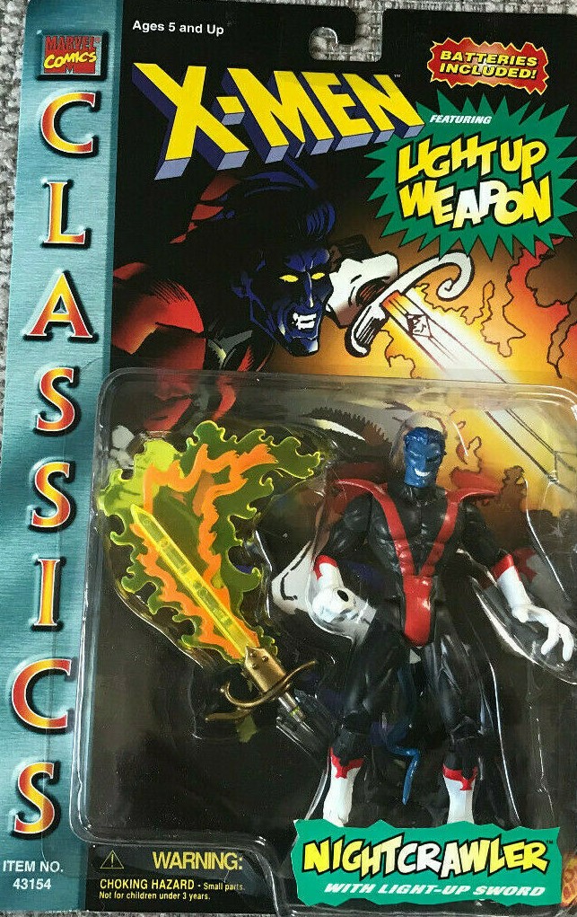 Nightcrawler action figure from the 90s