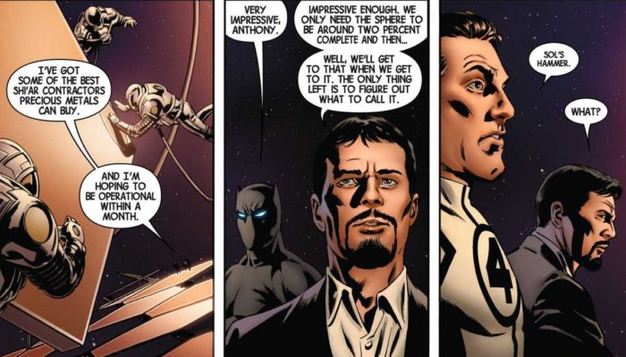 Reed Richards names Sols Anvil