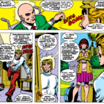 The debut of Moira MacTaggert in Uncanny X-Men