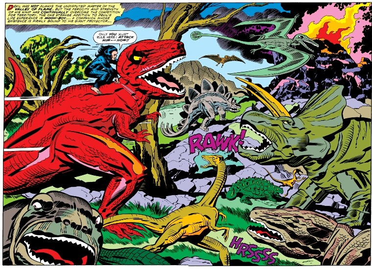 Kirby Devil Dinosaur