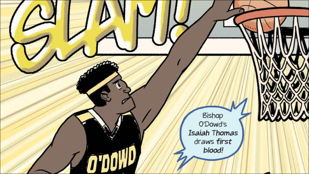 Dragon Hoops Graphic Novel by Gene Luen Yang