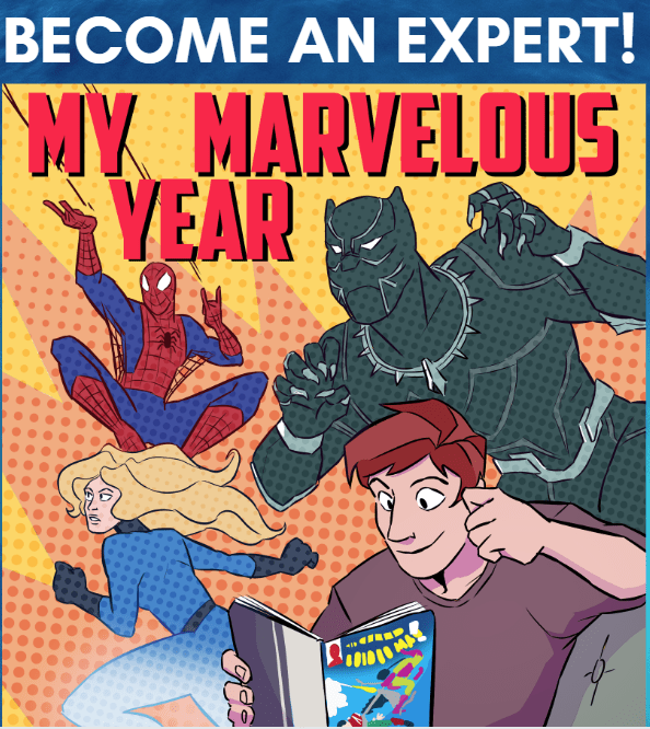 My Marvelous Year reading club helps Marvel fans become comic book experts