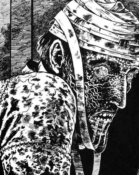 Junji Ito's Manga - Horror World 16 postscript translated to