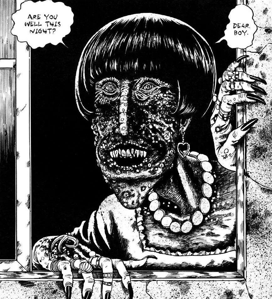 Finished the first page of the Junji Ito Collection a Horror