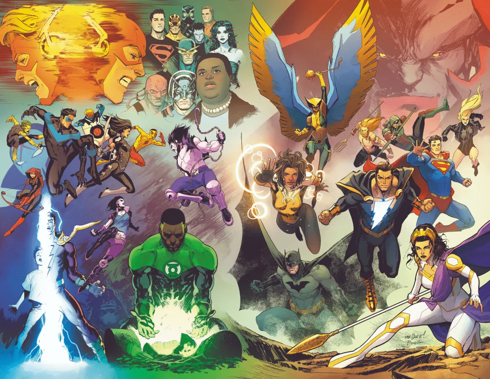 DC Infinite Frontier art