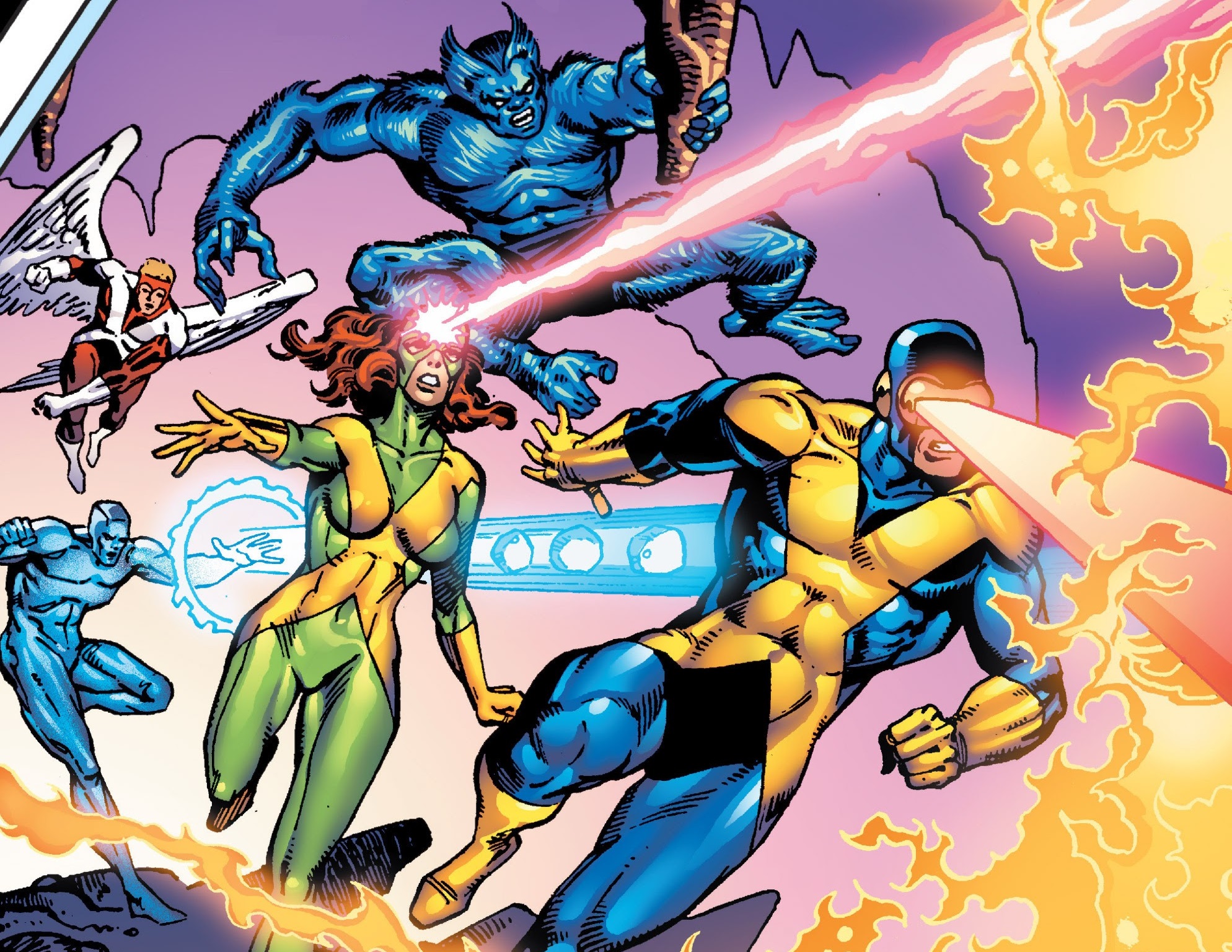 Mapping Next X-Men Omnibus X-Factor 1 Cover Recolored