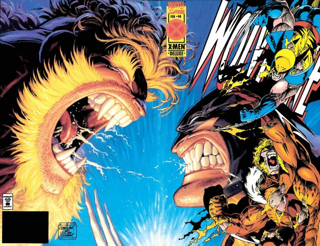 Wolverine vs Sabretooth