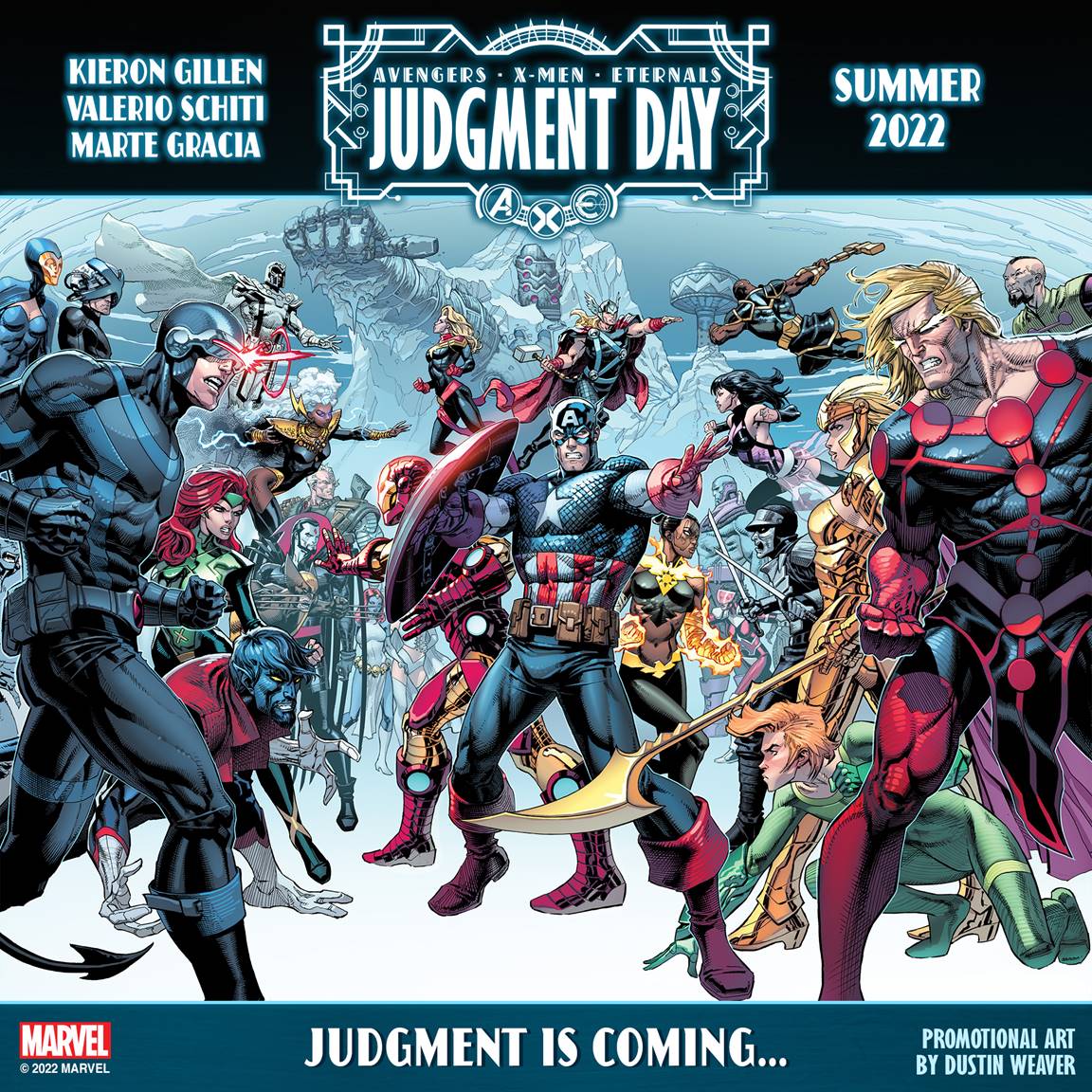 Gillen and Schiti Marvel Comics Event Judgment Day