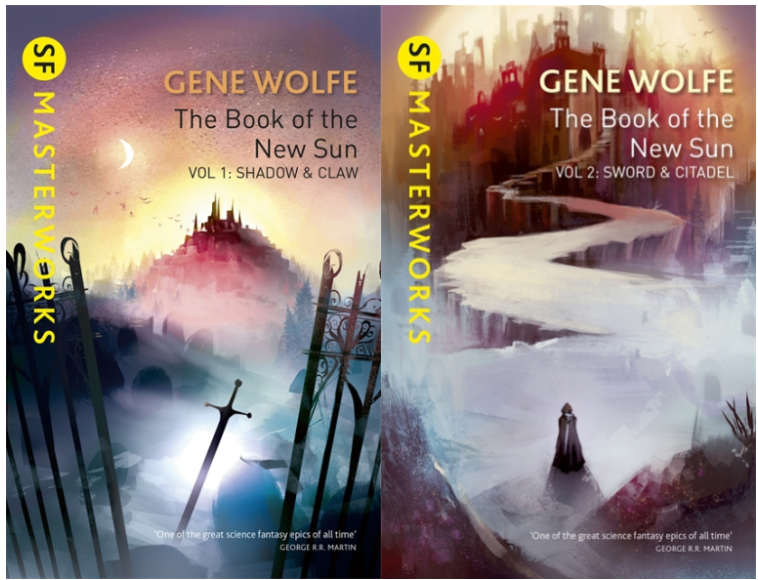 [2016 Gollancz “SF Masterworks” editions of The Book of the New Sun]