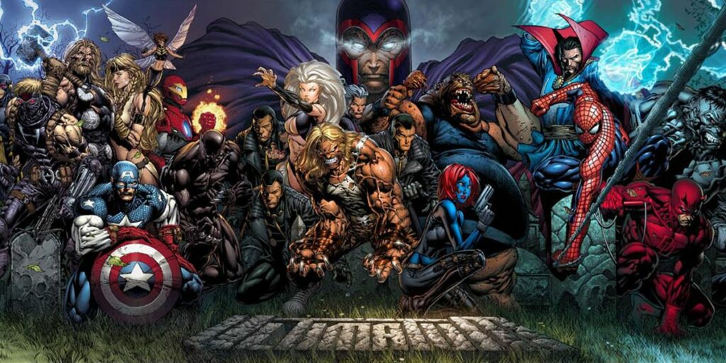 Marvel Ultimate Universe Ultimatum event comic