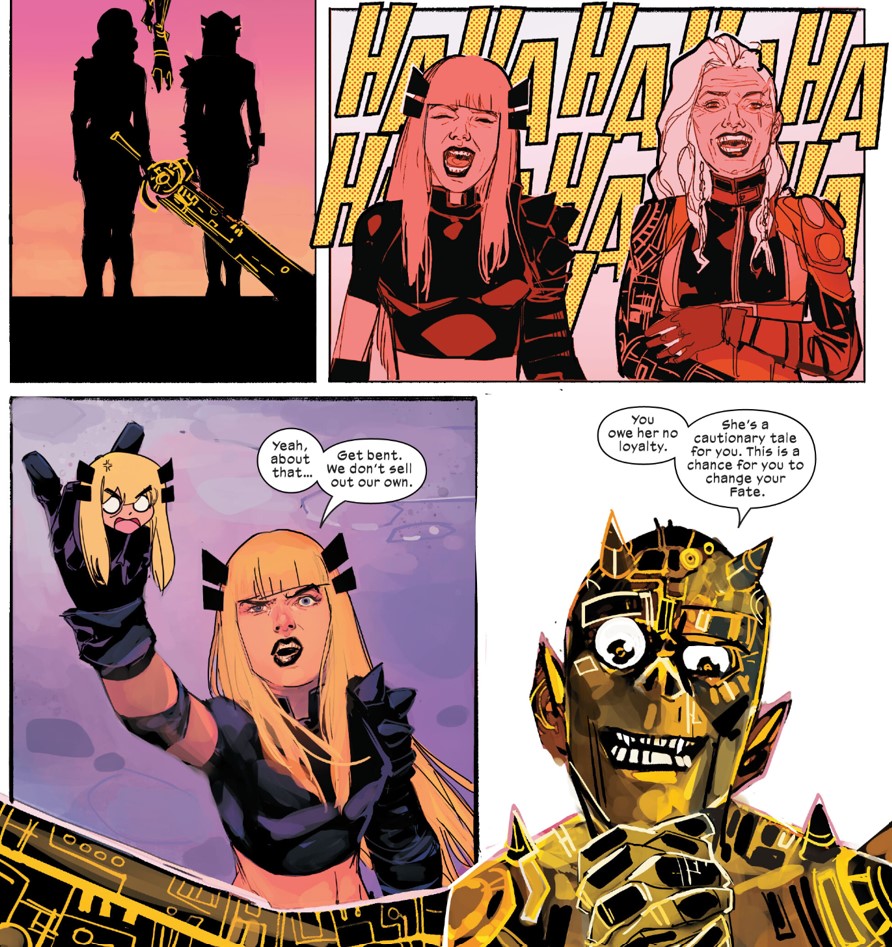 Two Queens Battle For The Throne Of Limbo In New Mutants #25