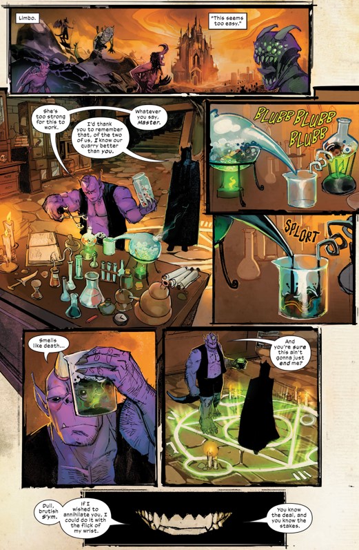 Two Queens Battle For The Throne Of Limbo In New Mutants #25