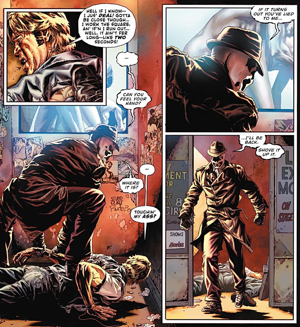 Alan Moore's Watchmen & Rorschach Does He Set A Bad Example?