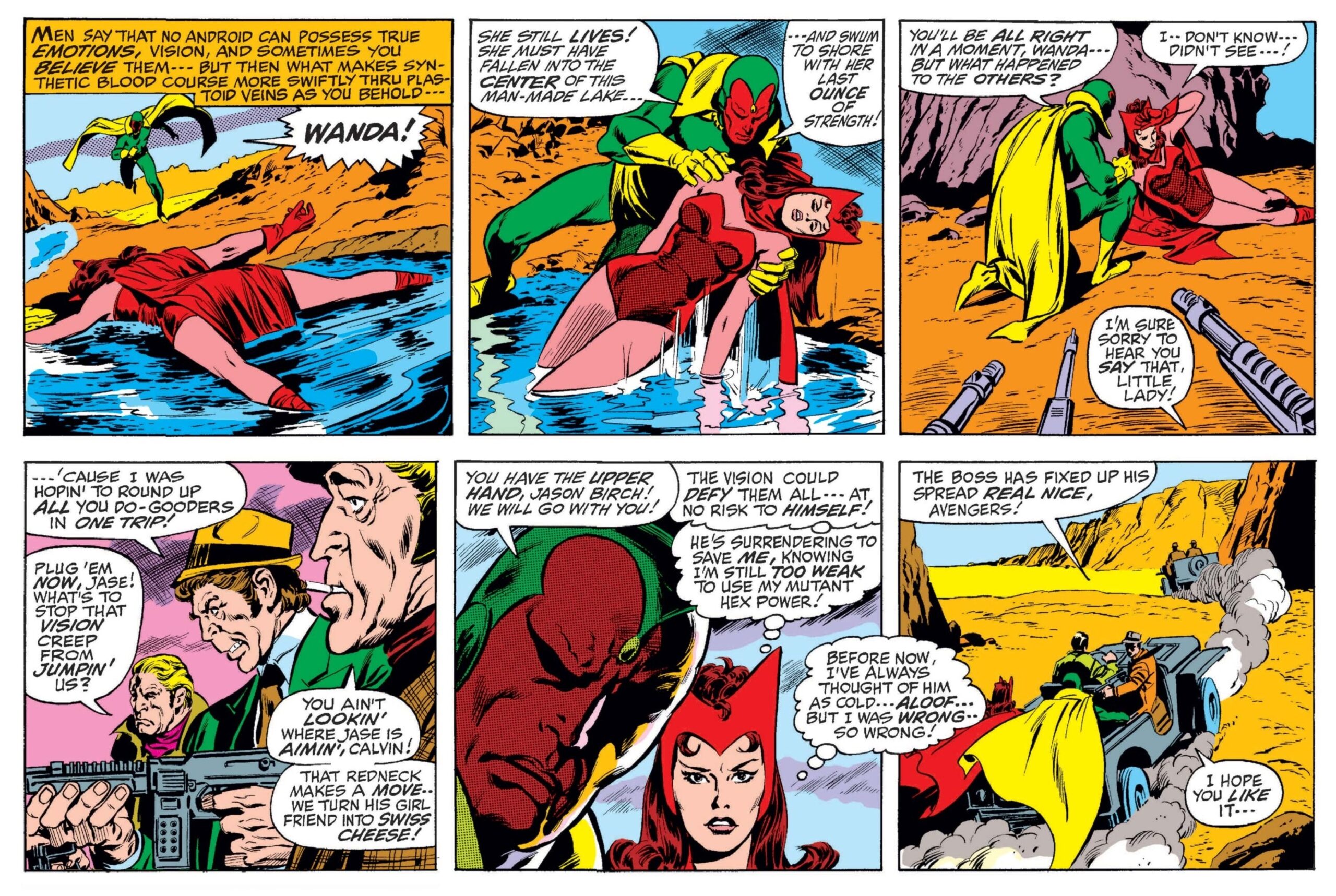 The Vision and the Scarlet Witch (Comic Book) - TV Tropes