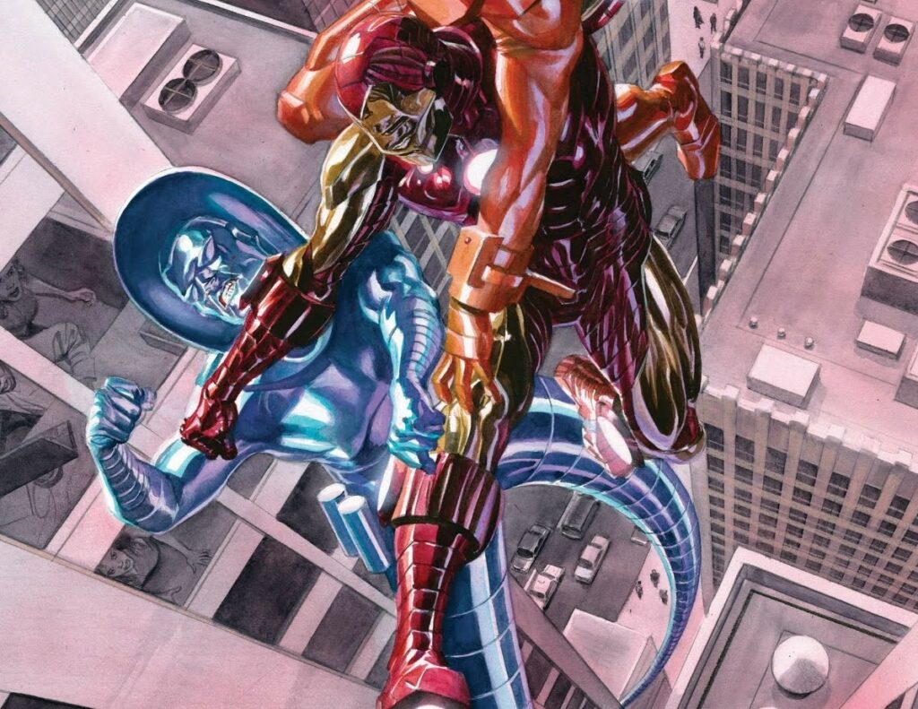 Stilt Man vs Iron Man